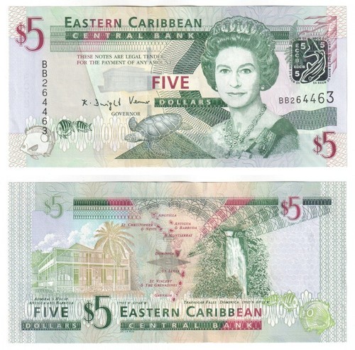 Eastern caribbean dollars - caribbean,