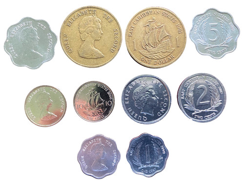 East caribbean coin - 5,