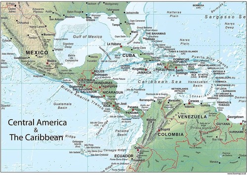 Central america and caribbean - central,