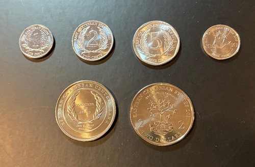 Eastern east caribbean - 6, coin