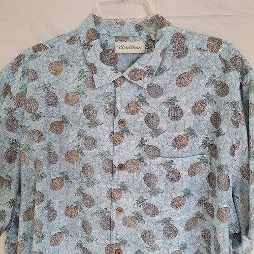 Caribbean hawaiian shirt mens - shirt,