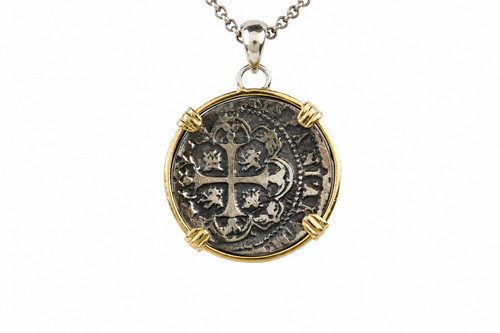 Spanish atocha shipwreck coin - spanish,