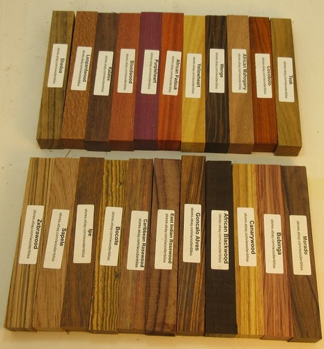 Different exotic wood pen - 22,
