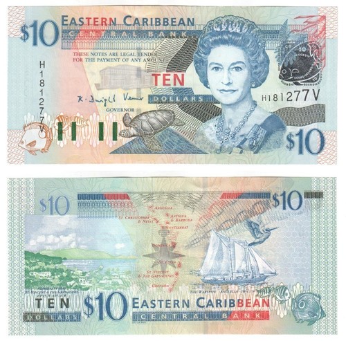 Eastern caribbean dollars - eastern,