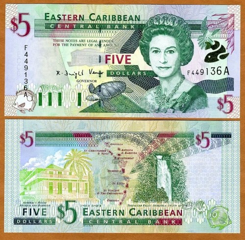 Eastern east caribbean - caribbean,, $5