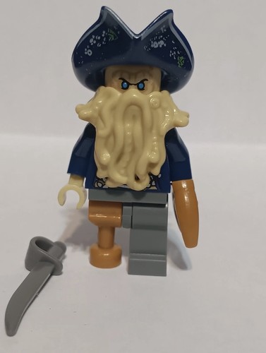 Davy jones minifigure - davy, pirates