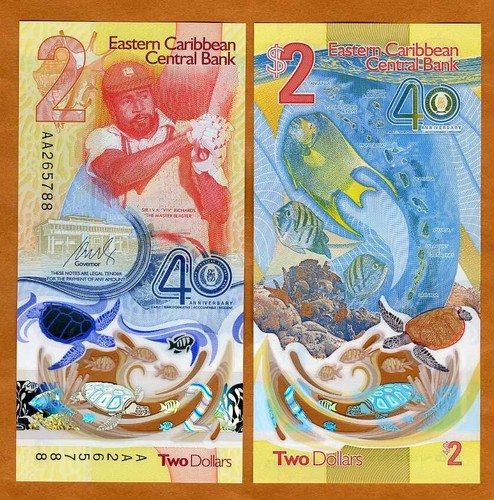 Eastern east caribbean 2 - caribbean,, $2