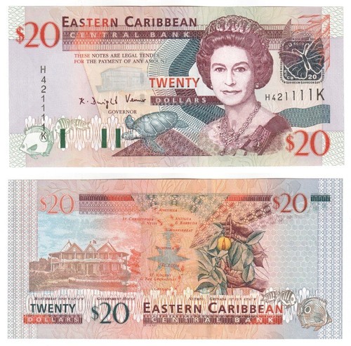 Eastern caribbean dollars - eastern,