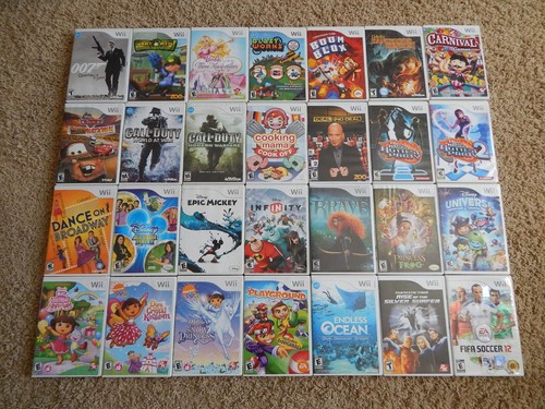 Nintendo wii games you choose - games!,